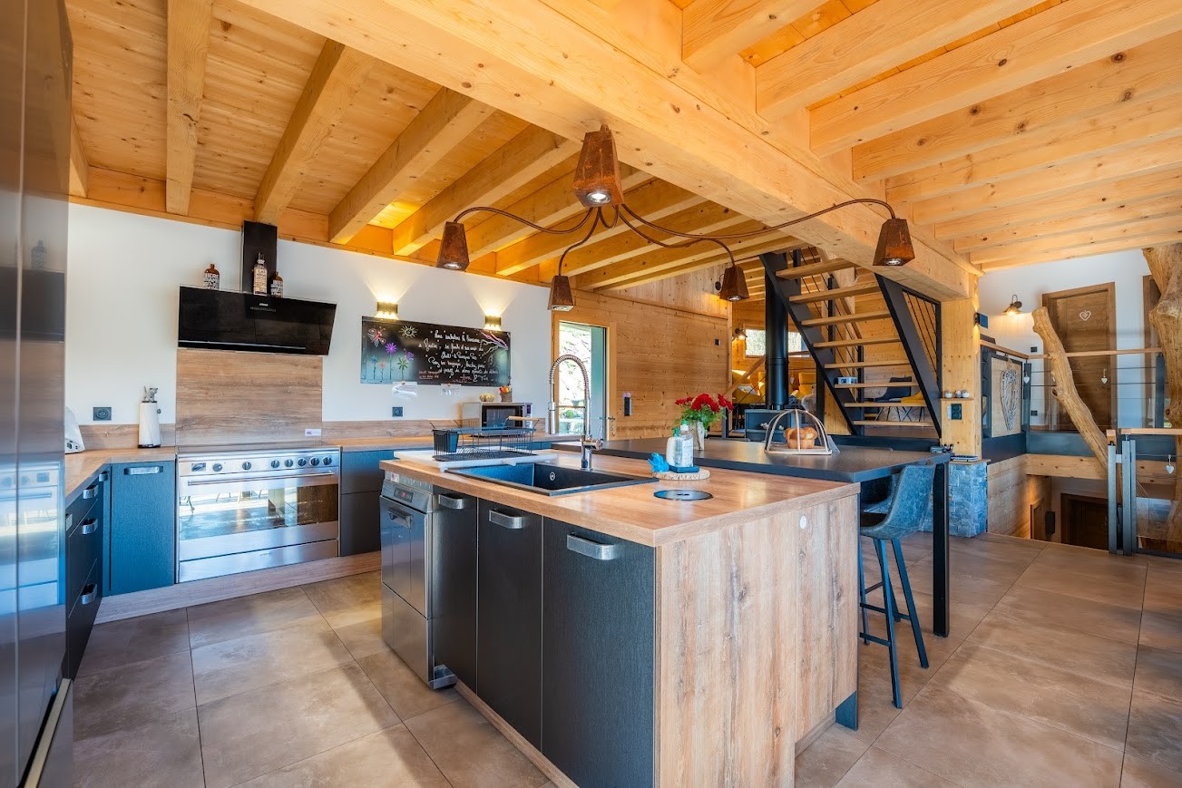 Kitchen - Chalet "Le Pourquoi Pas" - La Bresse
