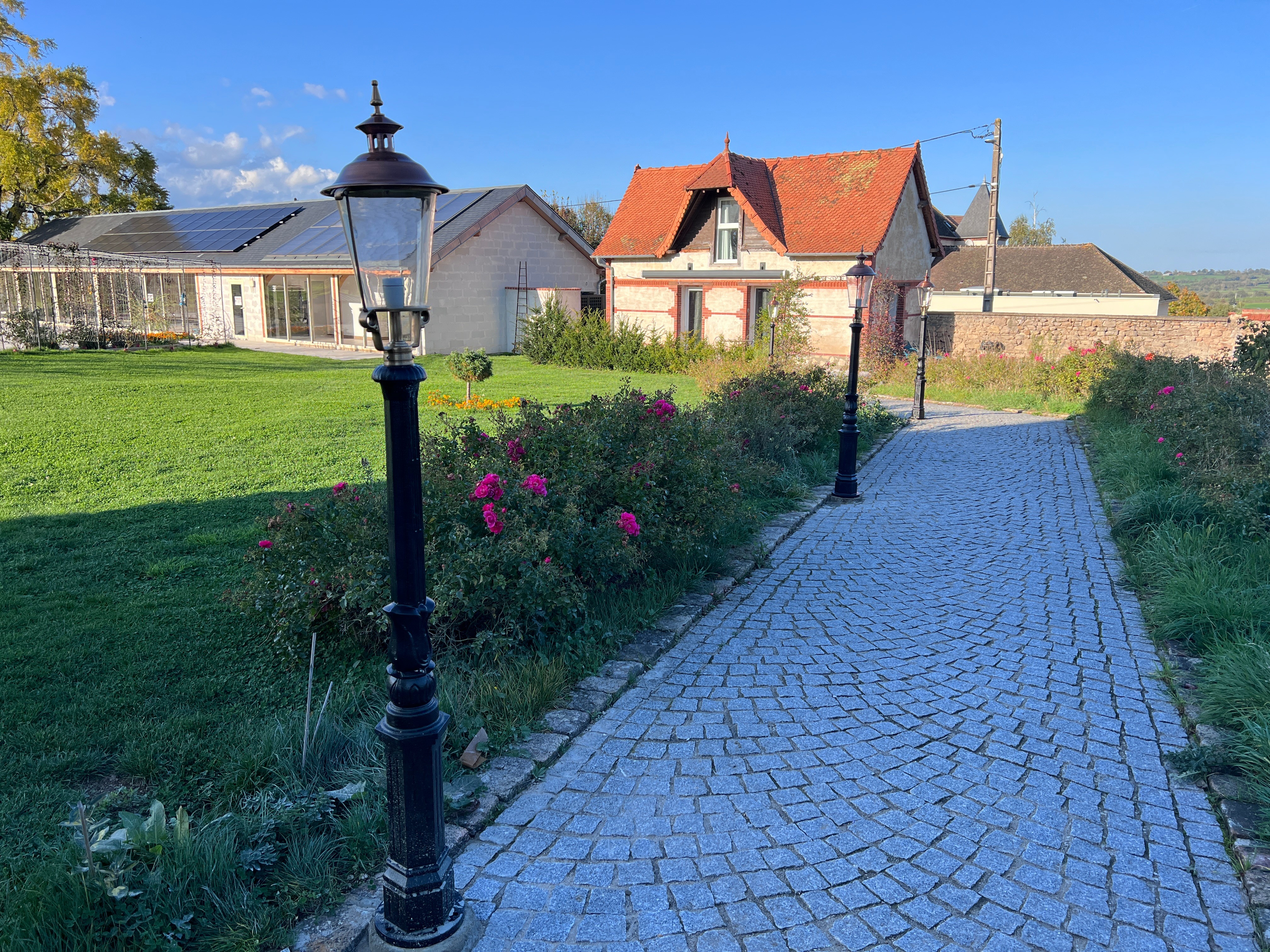 To Gite Rouge and wellness area