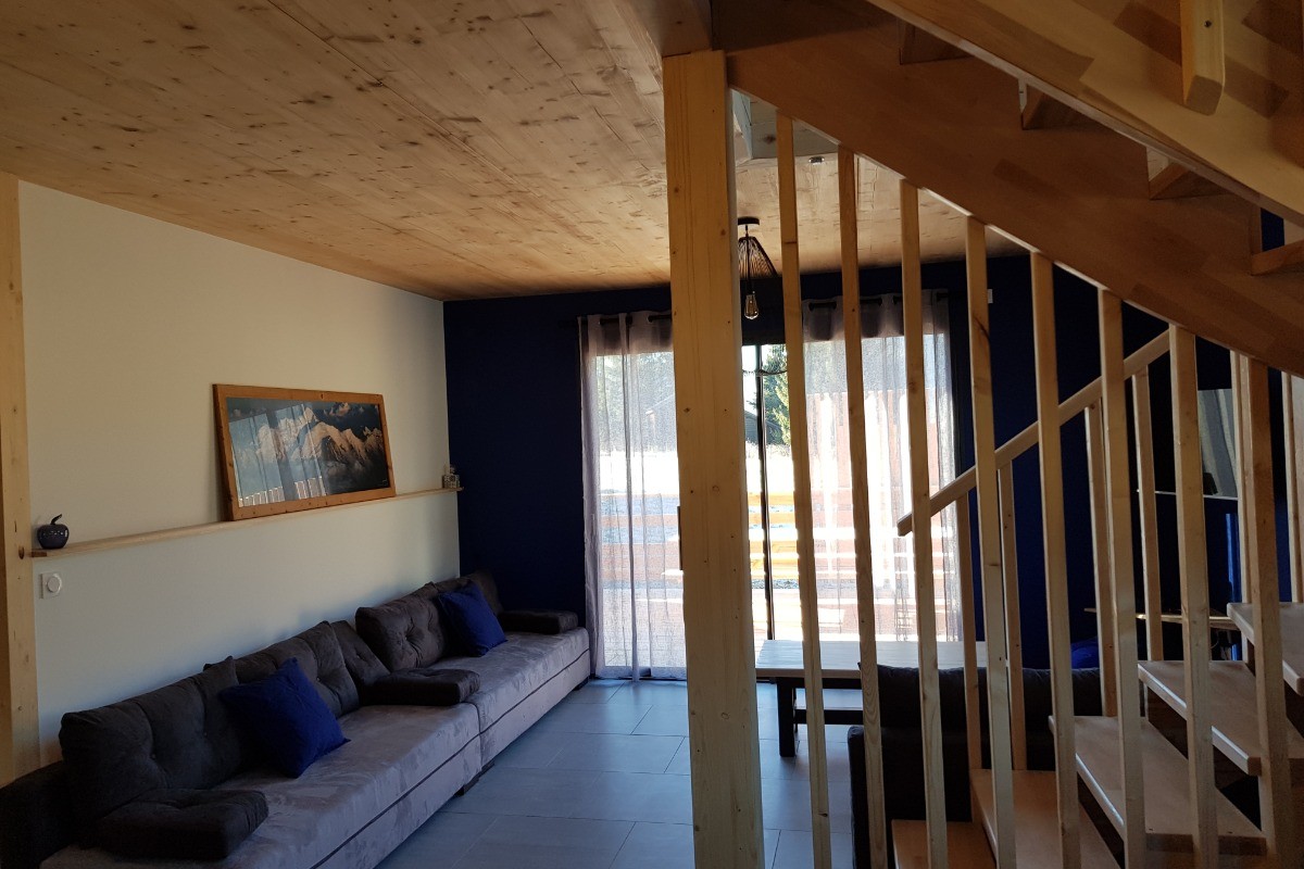 Vercors Autrans - salon lumineux