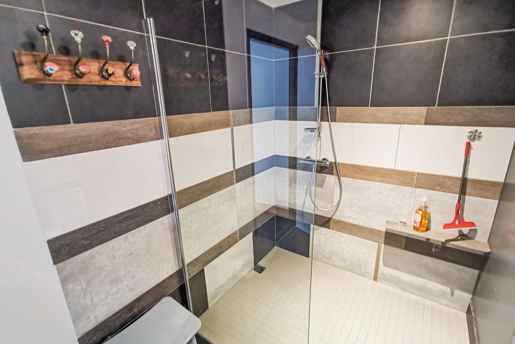 douche à l'italienne du Cocon
