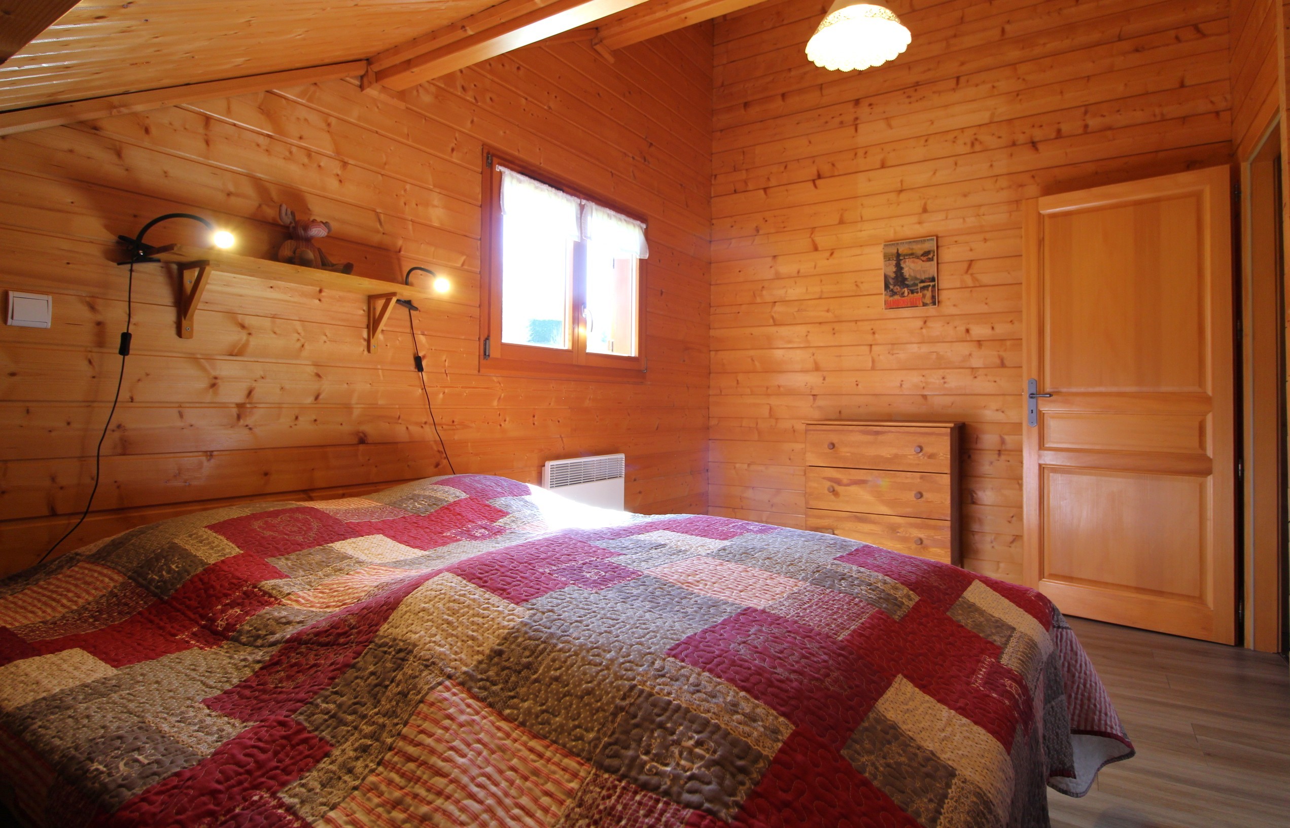 Chambre étage n°2 - Chalet Saint-Maurice-sur-Moselle