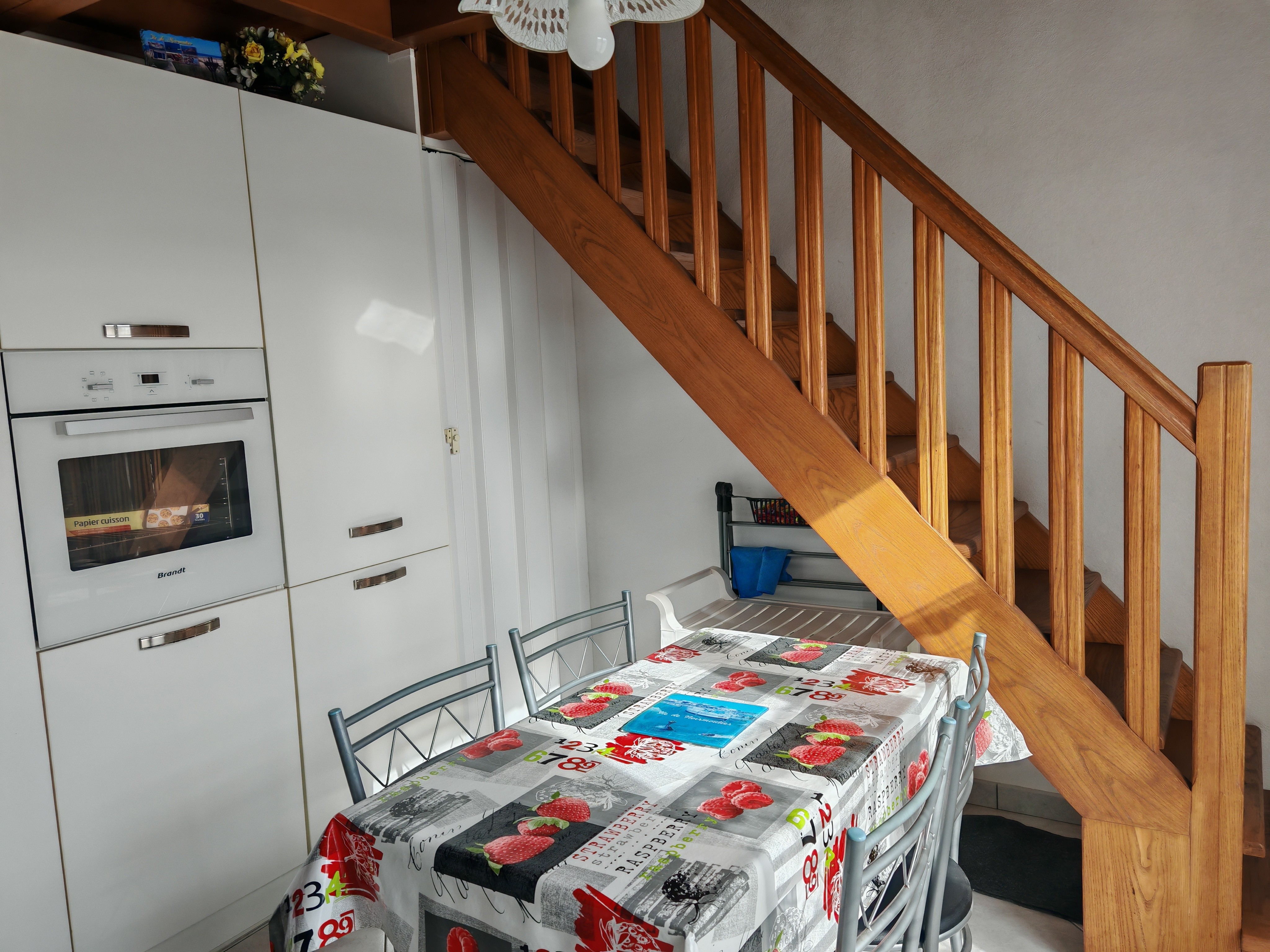 Kitchen and access to first floor
