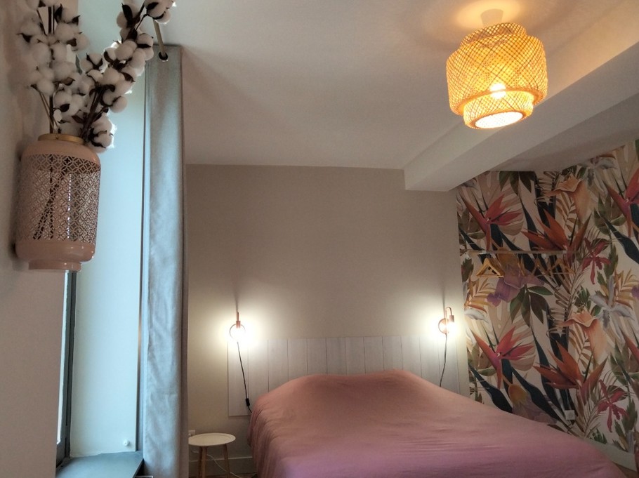 Gîte de Briante - Chambre Florale au 1er étage