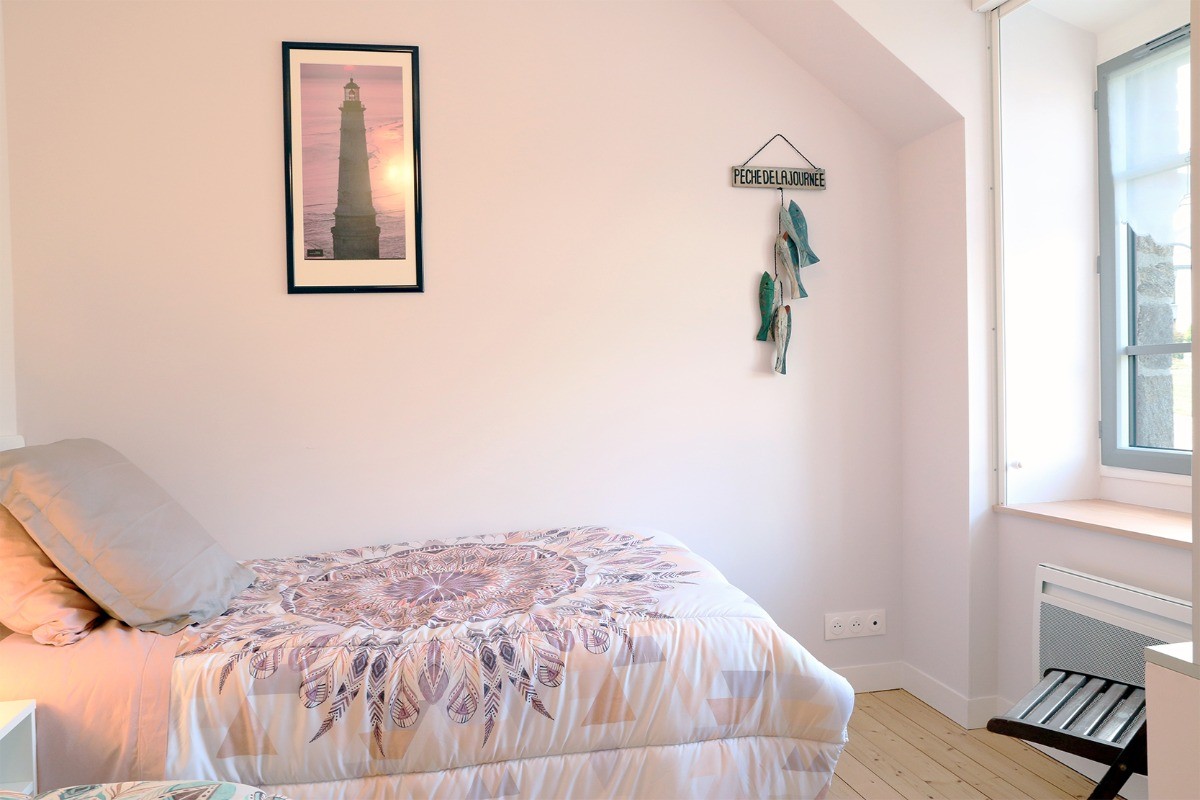 Room with 2 single beds 90 X 190, street side