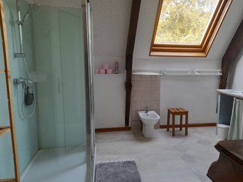 la salle d'eau de l'extension