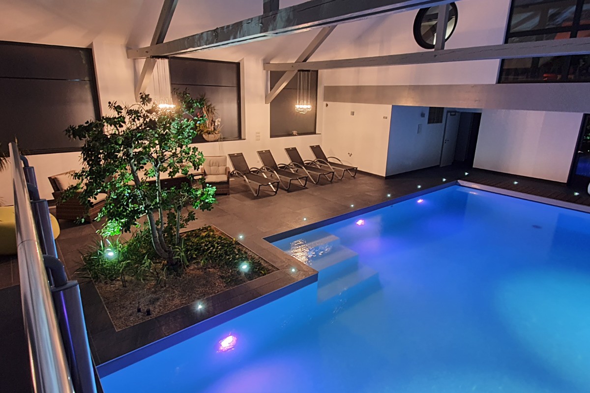 Piscine agencement Hiver