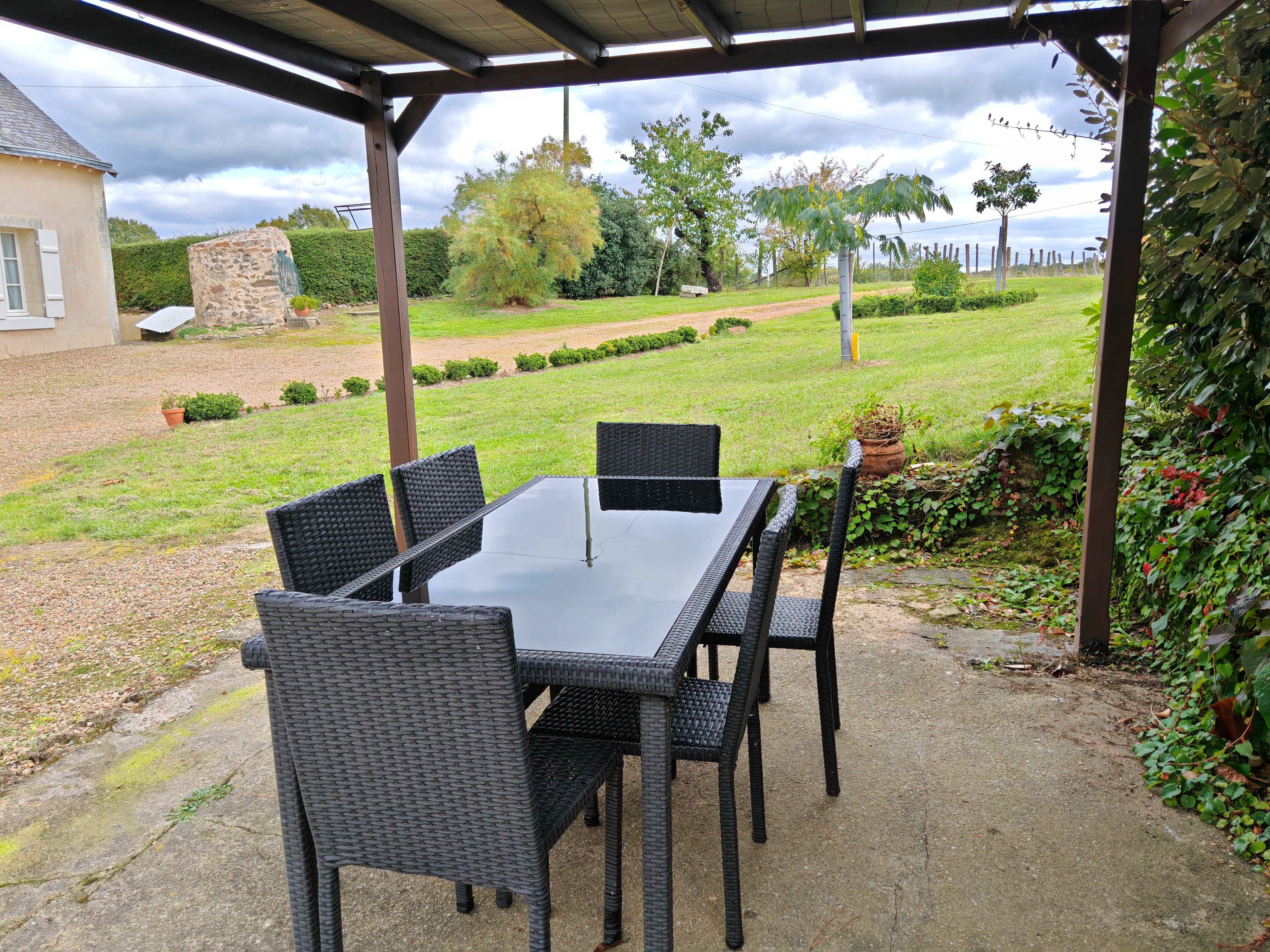 Coin repas en extérieur