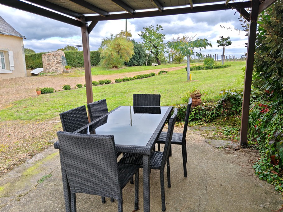 Coin repas en extérieur