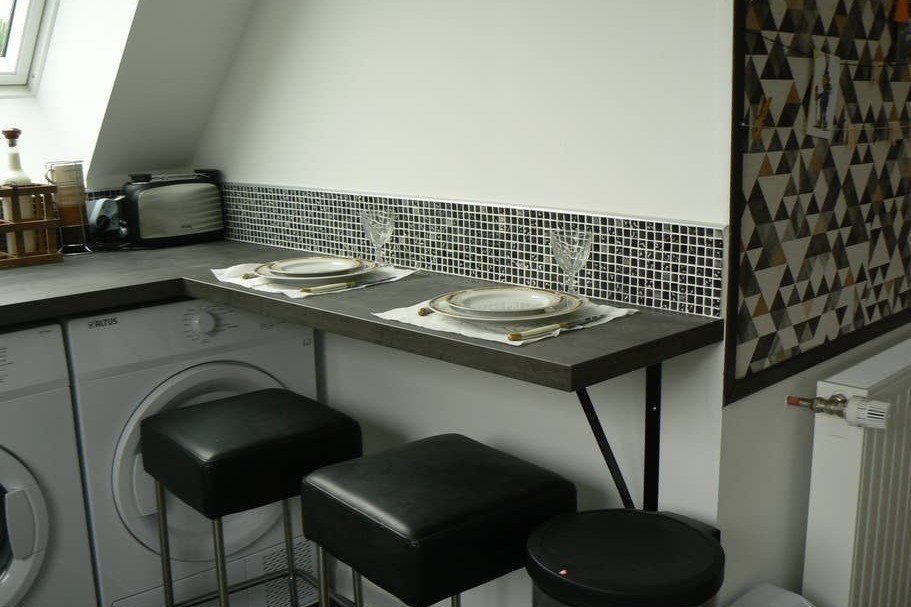 coin repas dans la cuisine