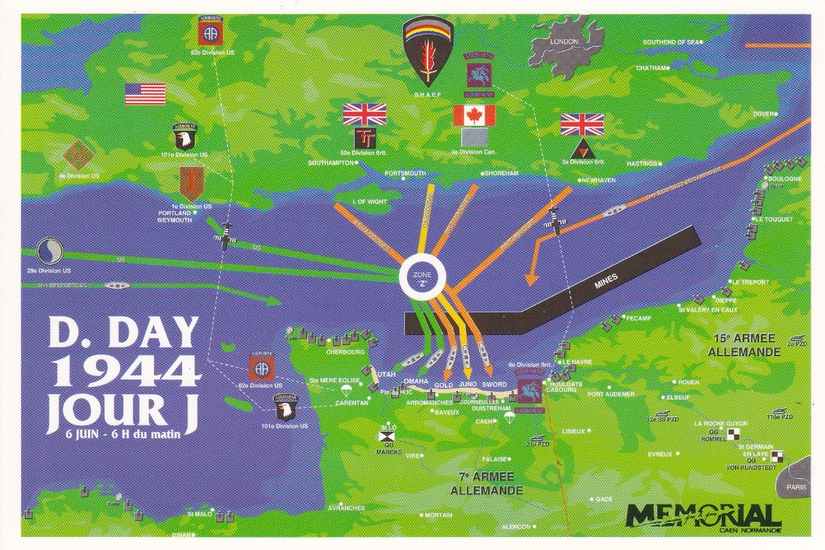 6 JUIN 1944 DEBARQUEMENT DDAY