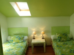 chambre 2 lits 1 personnes