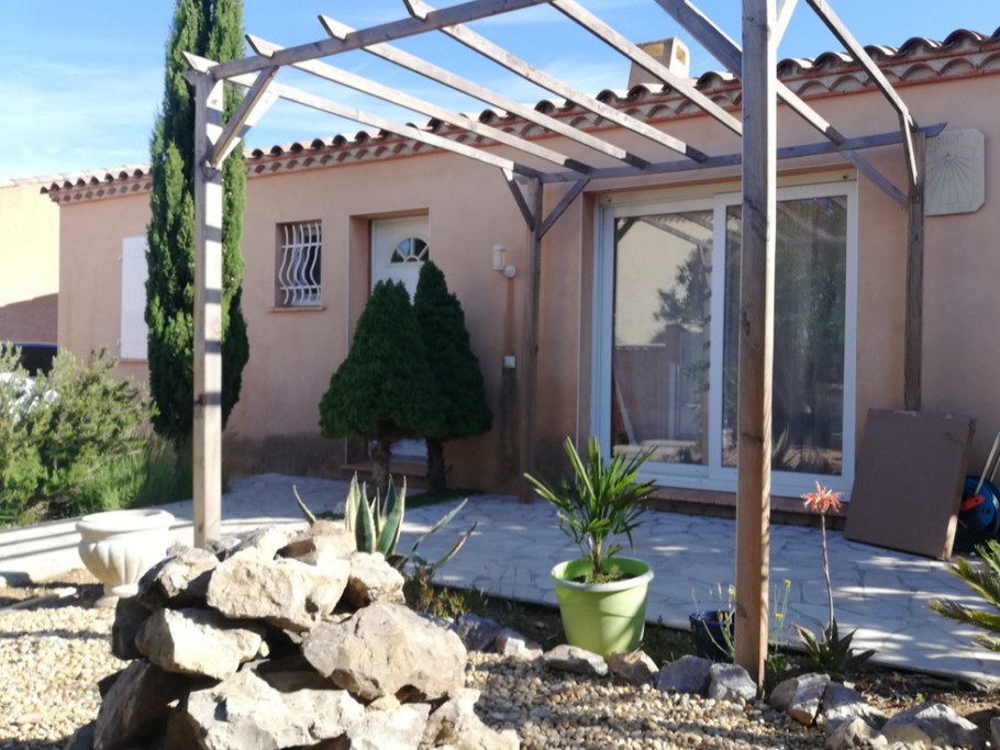 Terrasse privée et ombragée