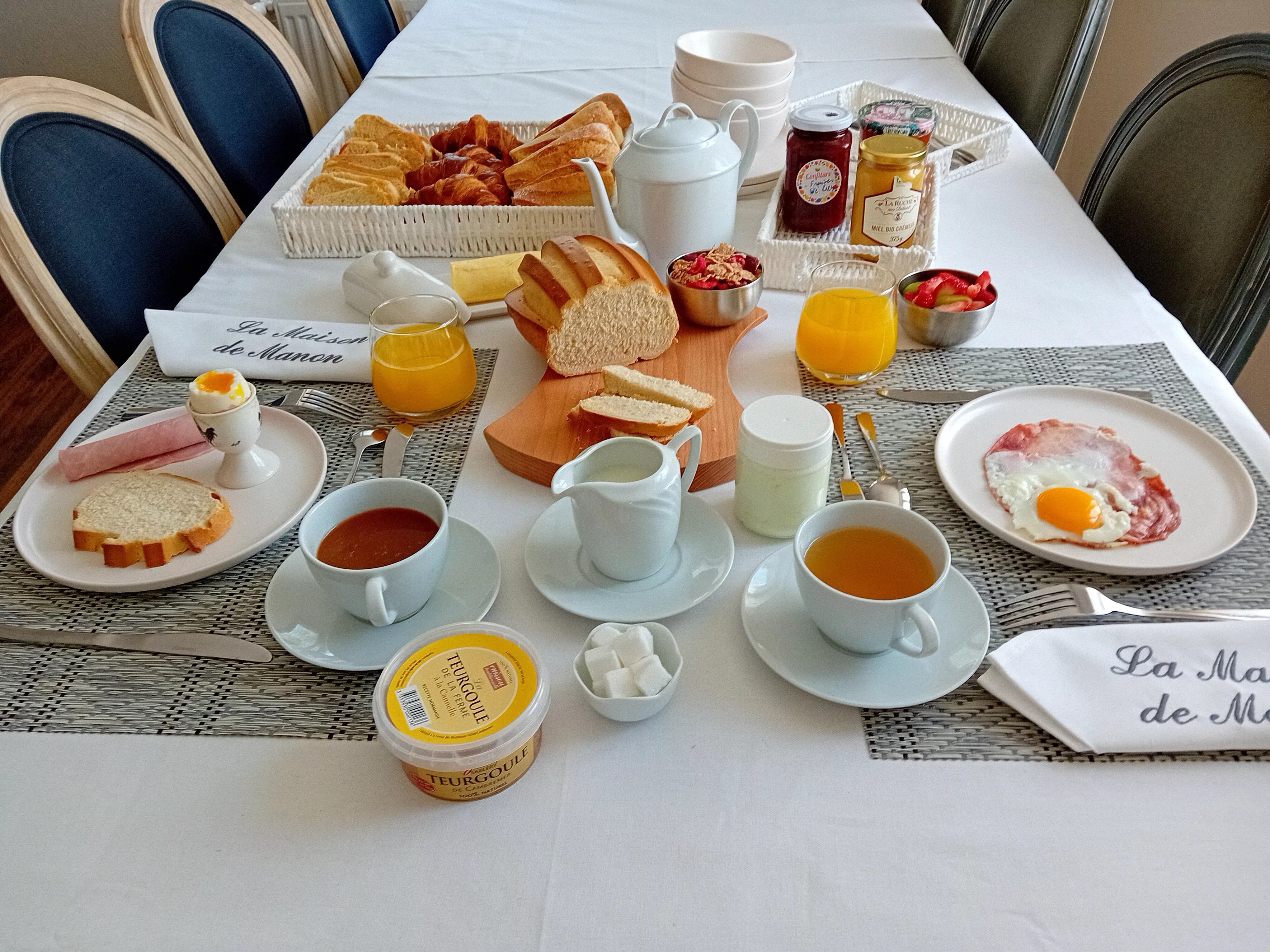 Petit déjeuner gourmand
