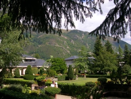 La détente à portée de main dans le parc des Thermes