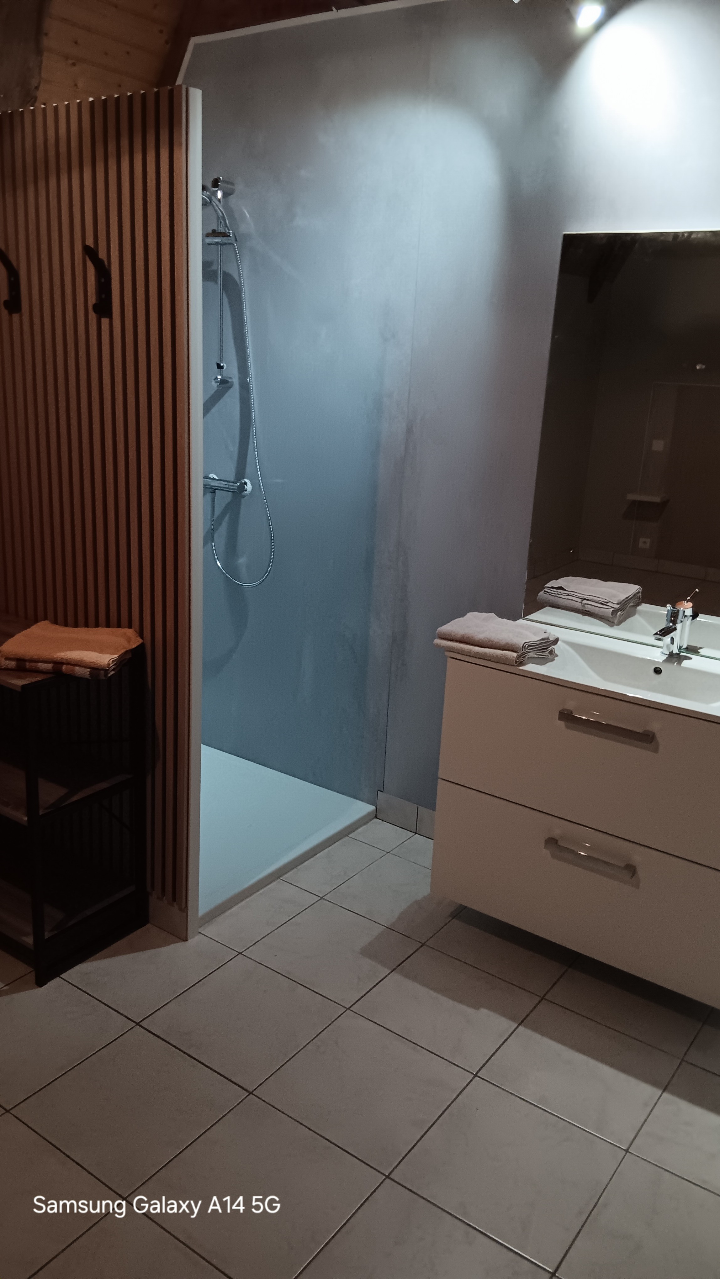 Shower room in bedroom 1