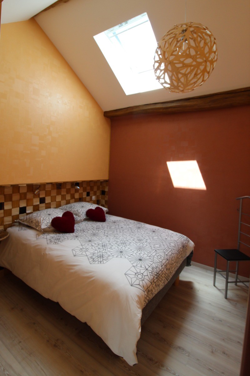 Chambre 1 lit 140 - Gite des Roches
