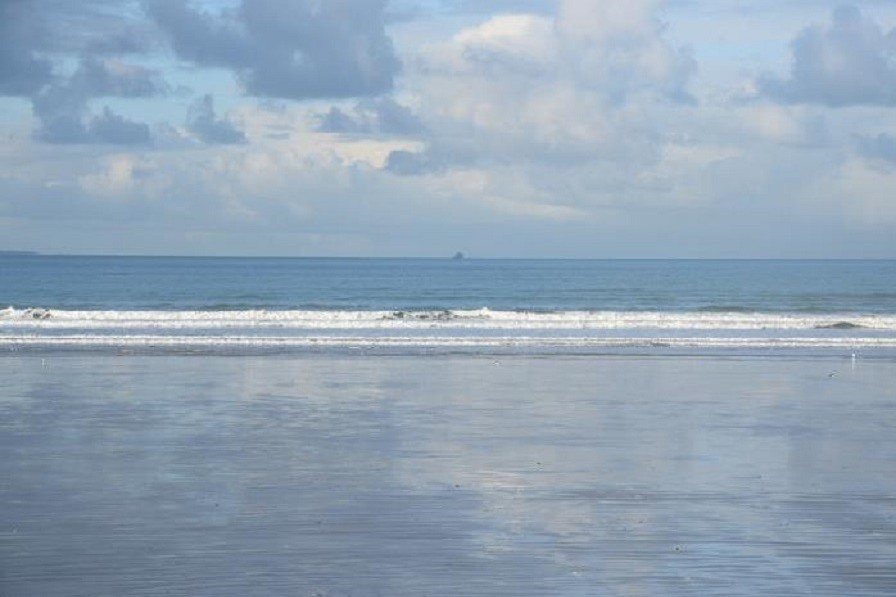 Plage de Pentrez à 1.5km de la location idéale pour la pratique du char à voile