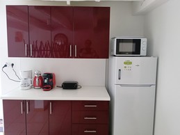 Fitted kitchen area