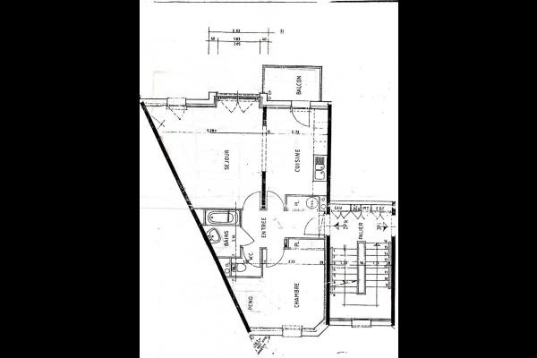le plan de l'appartement