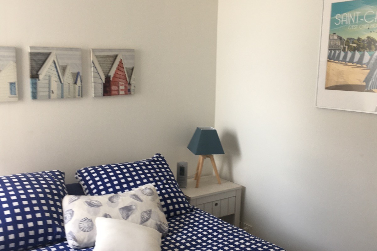 Clévacances, Saint-Cast Panorama, Location 5 personnes, chambre