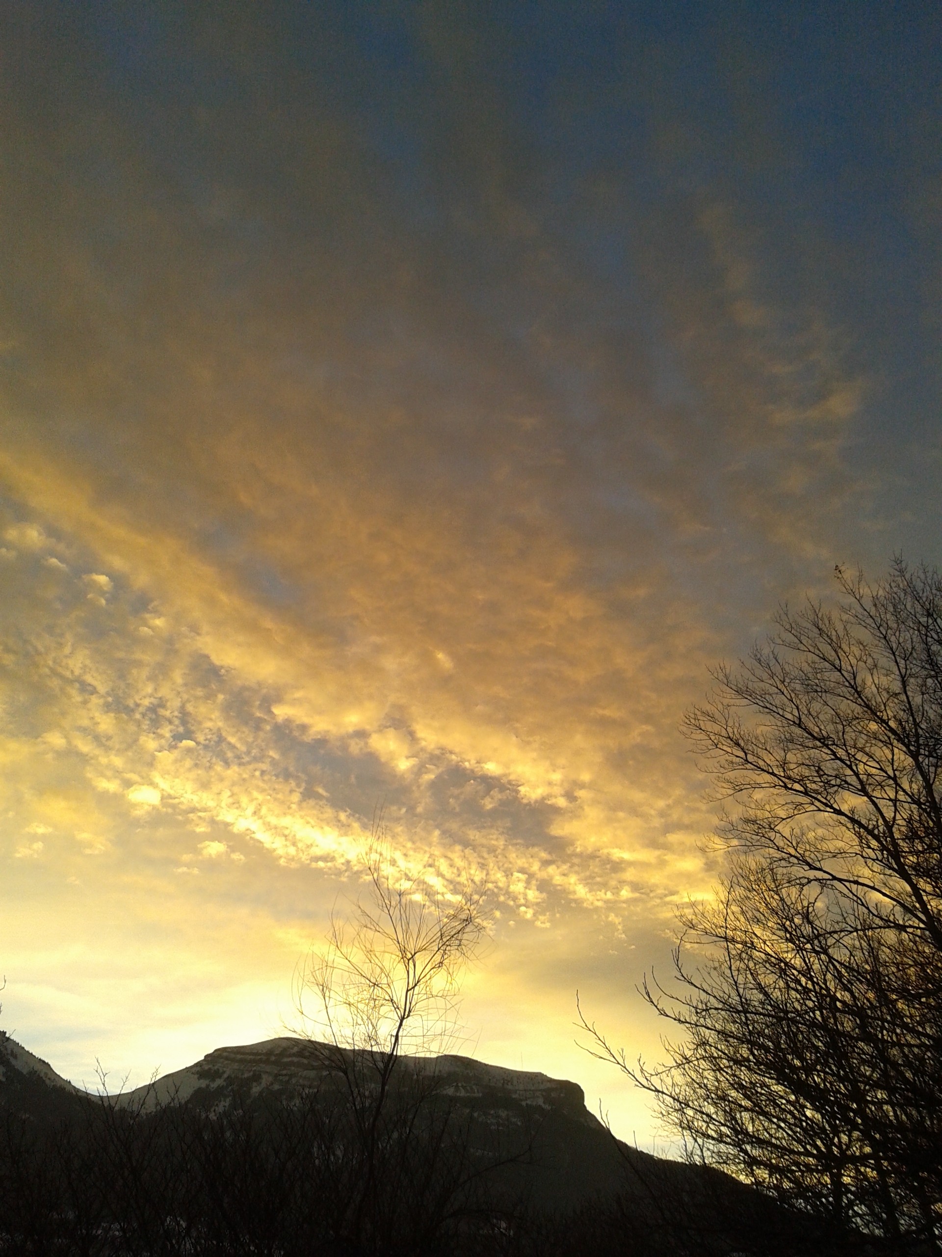 les ciels au couchant