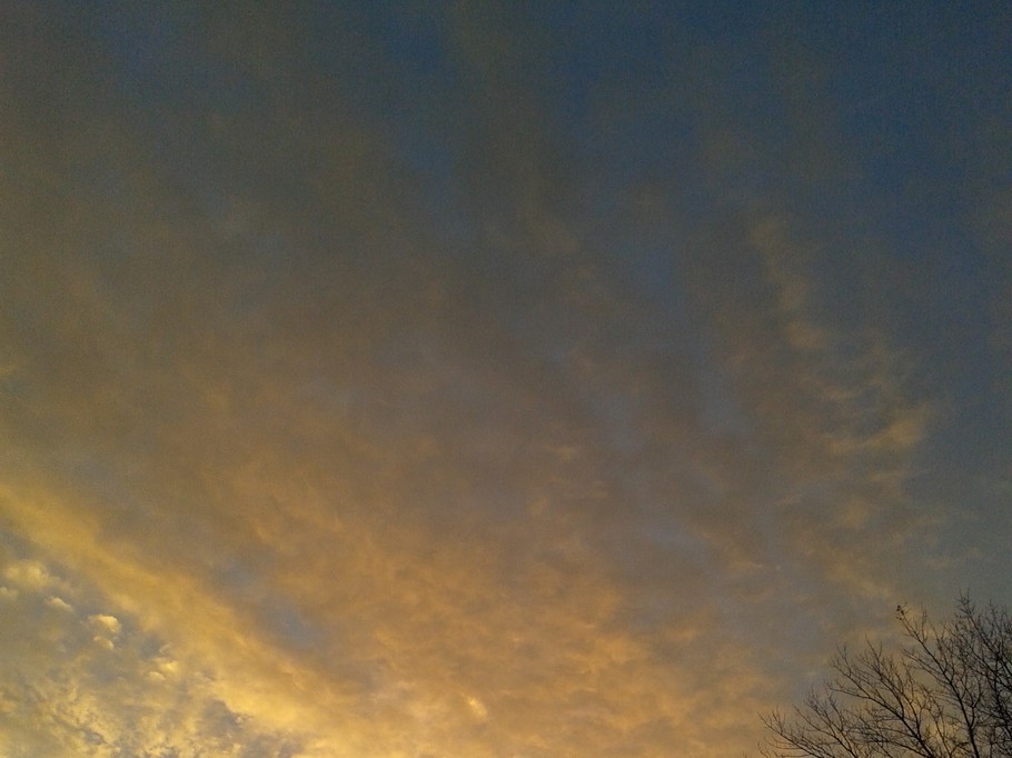 les ciels au couchant