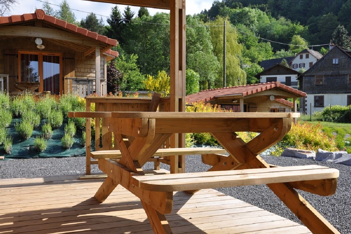 Déjeuner en terrasse