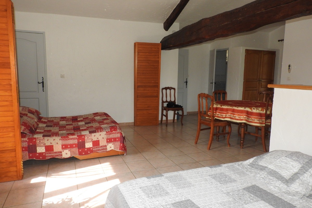 Gîte RUBIS vue du salon