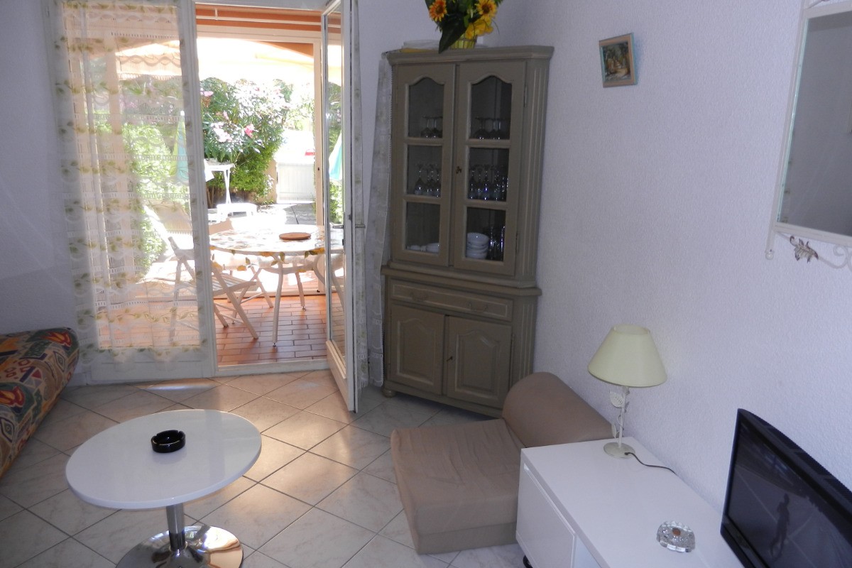 Coin salon, Appartement de la Nartelle (Var, Côte d'Azur)