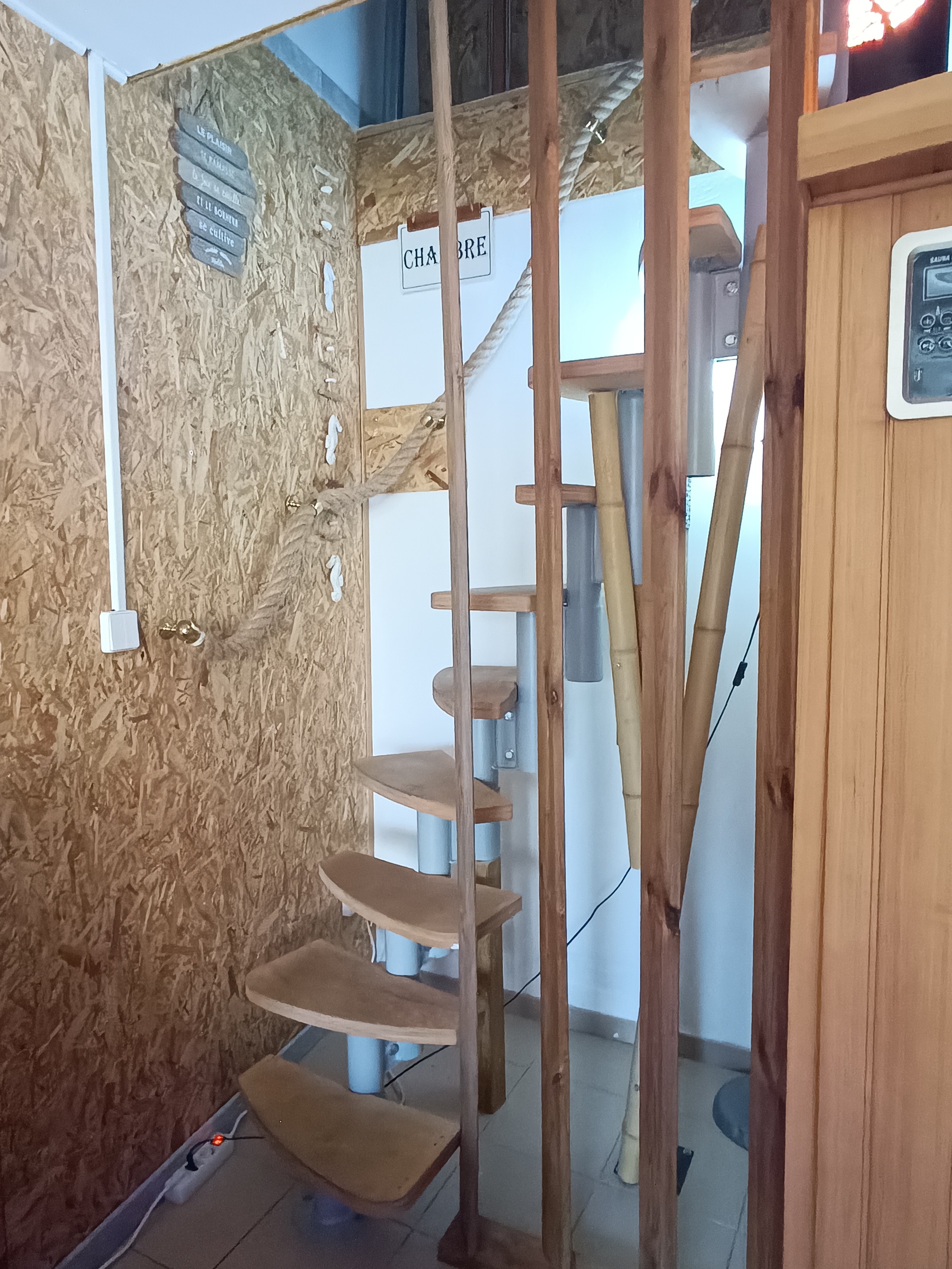 Accès à la chambre