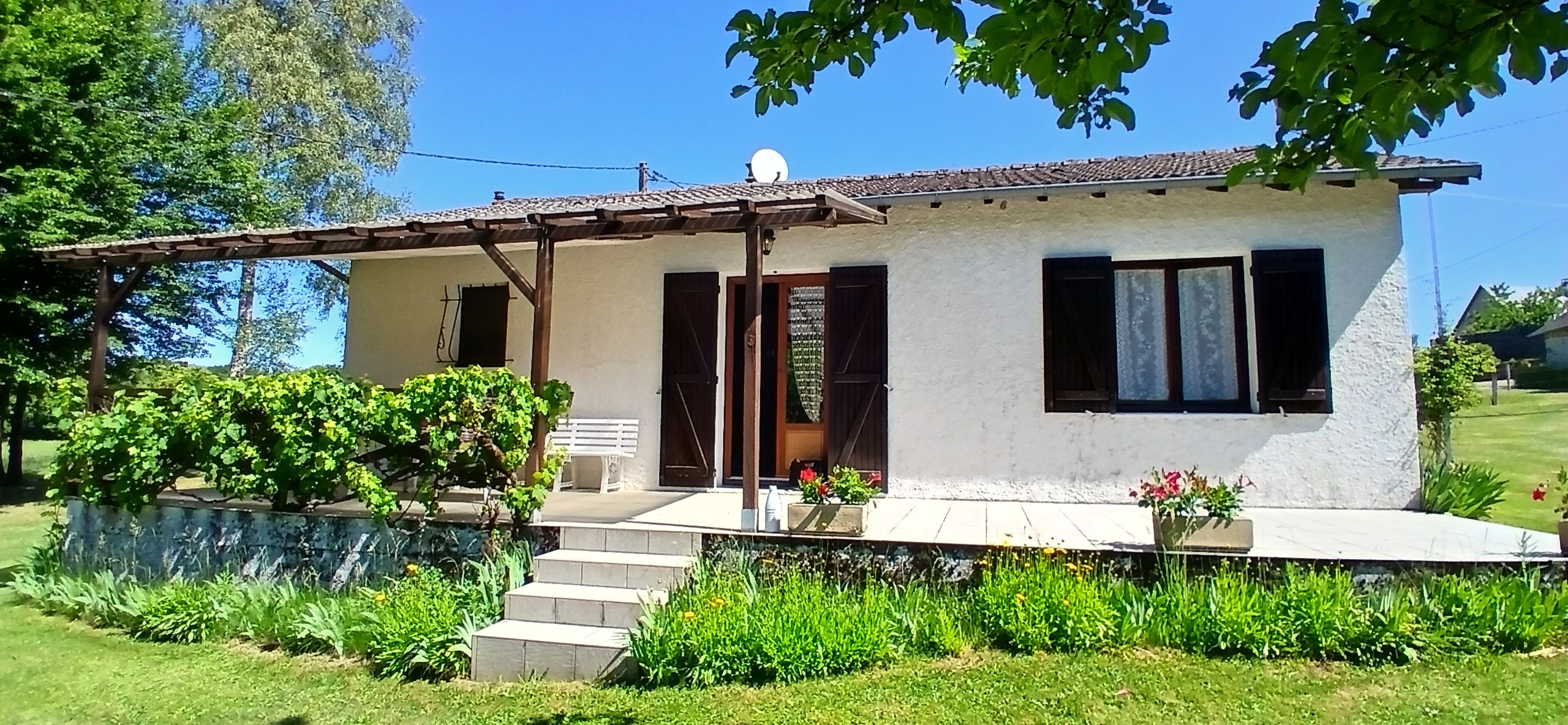 Gîte "La Courberie" 4 pers. à Espagnac, prox. Tulle (Corrèze)