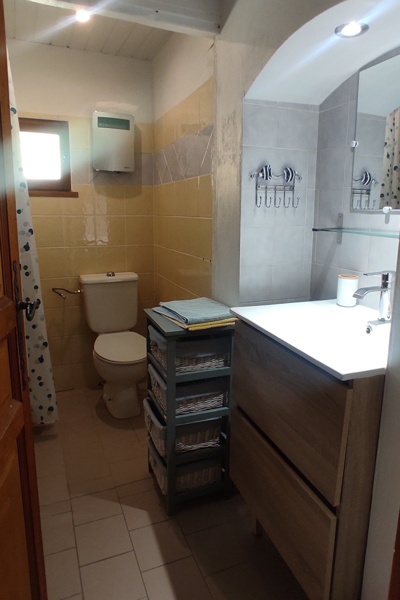 La ferme d'Ollon - Gîte Tamaris - La salle d'eau