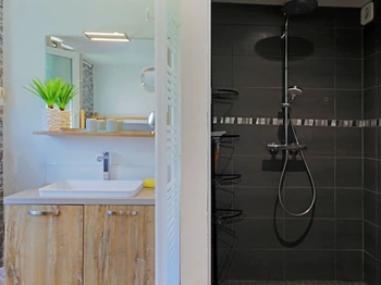 Salle d'eau - Chambre cosy Le Nid Cosy d'Isa