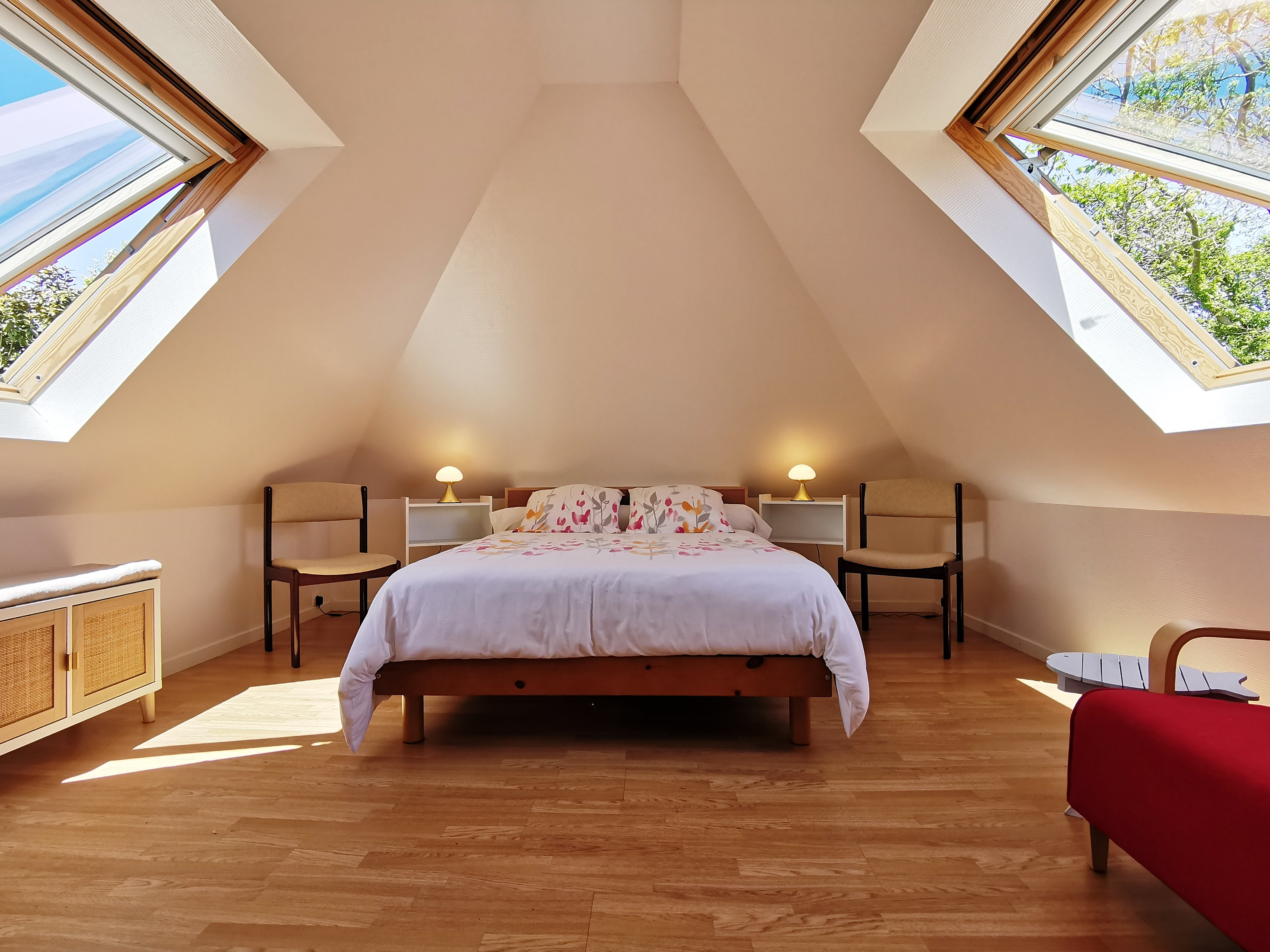 Chambre 1 avec lit 140