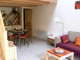 salon et kitchenette