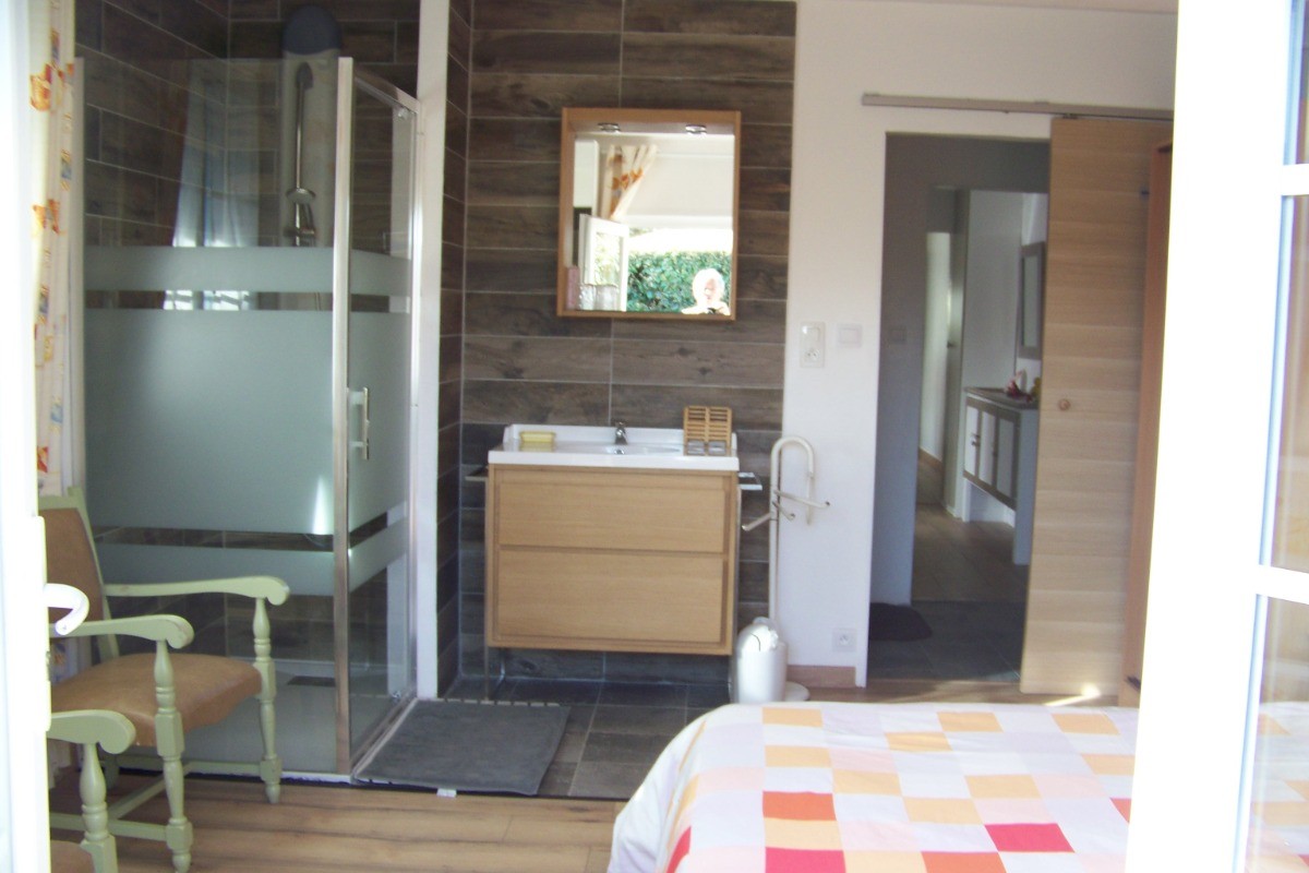 notre salle d'eau privée