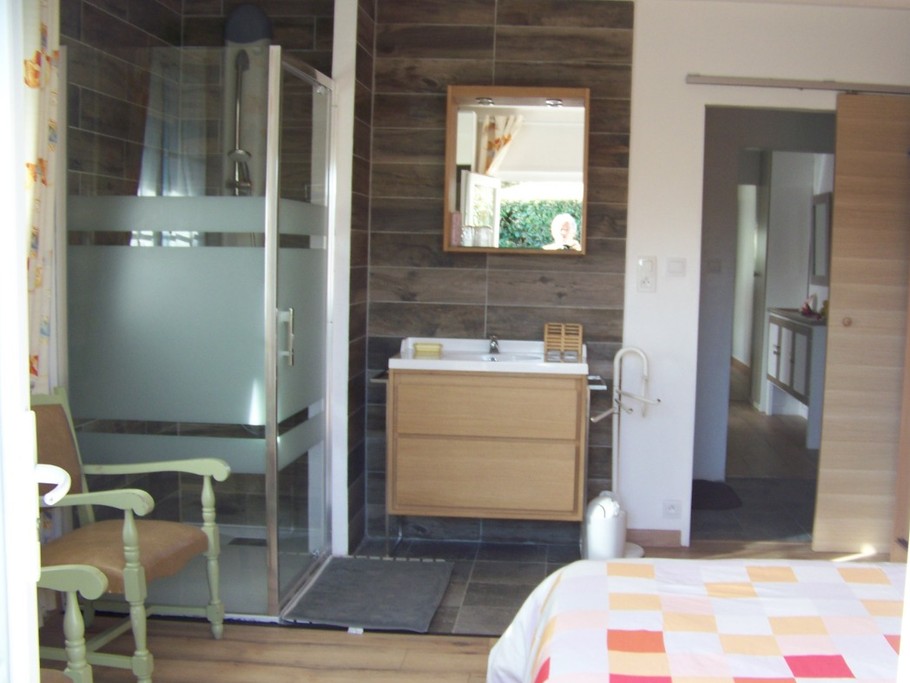notre salle d'eau privée