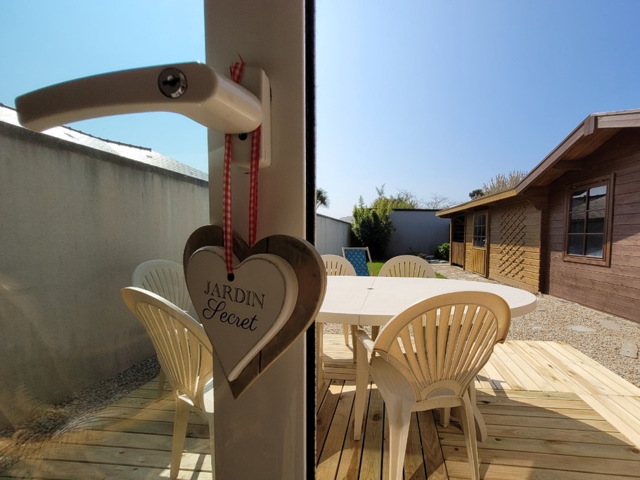 Location 5 personnes, Clévacances, Saint Cast Le Guildo, Terrasse