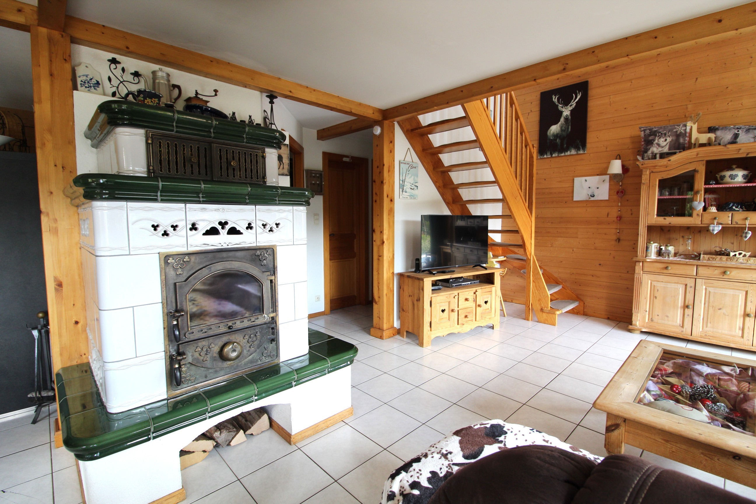 Salon/ séjour - Chalet de la Roche du Page