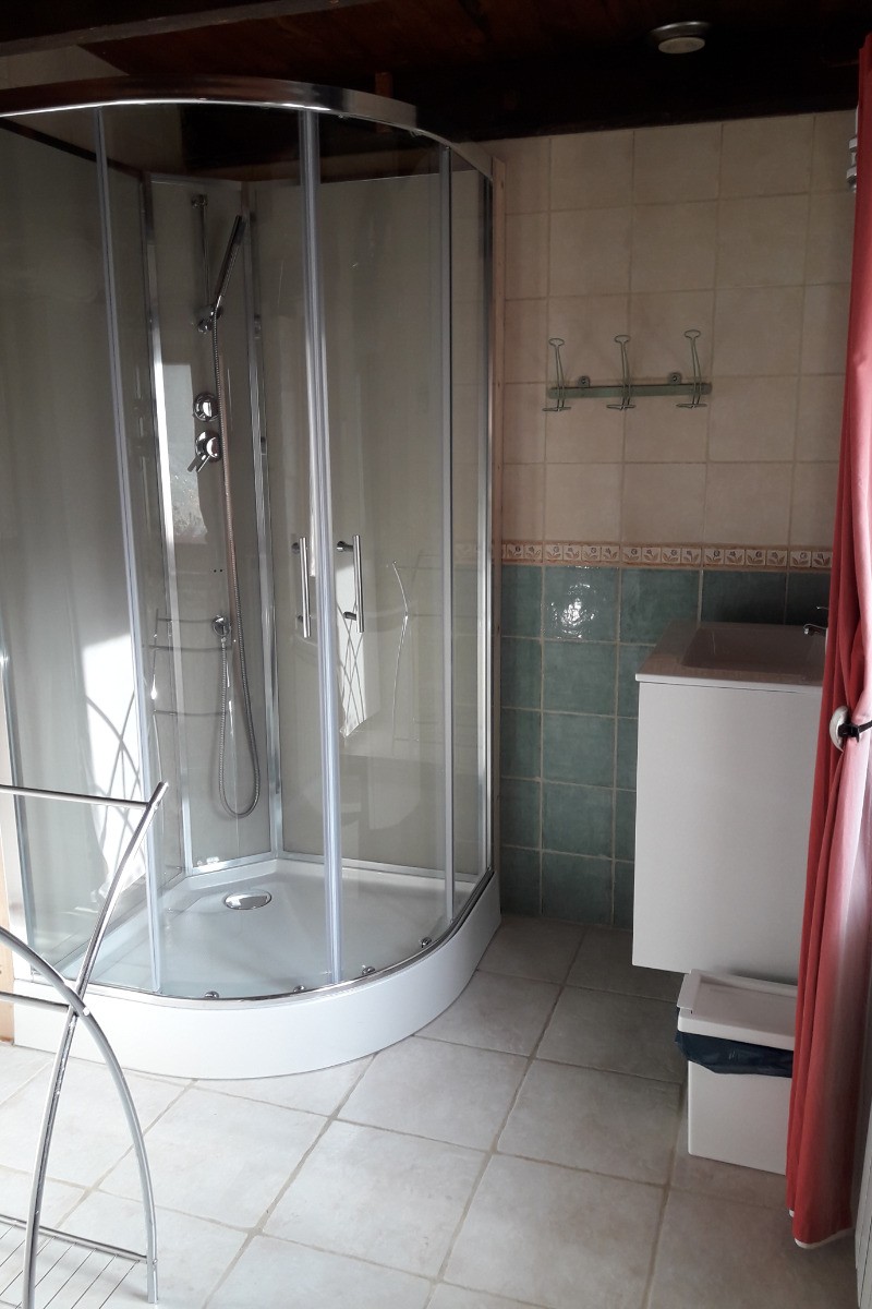 coin salle de bain chambre double