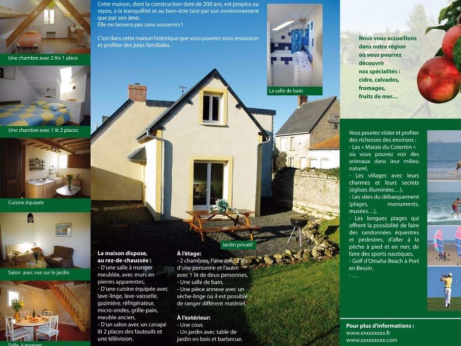 photos intérieur et extérieur du lieu à louer