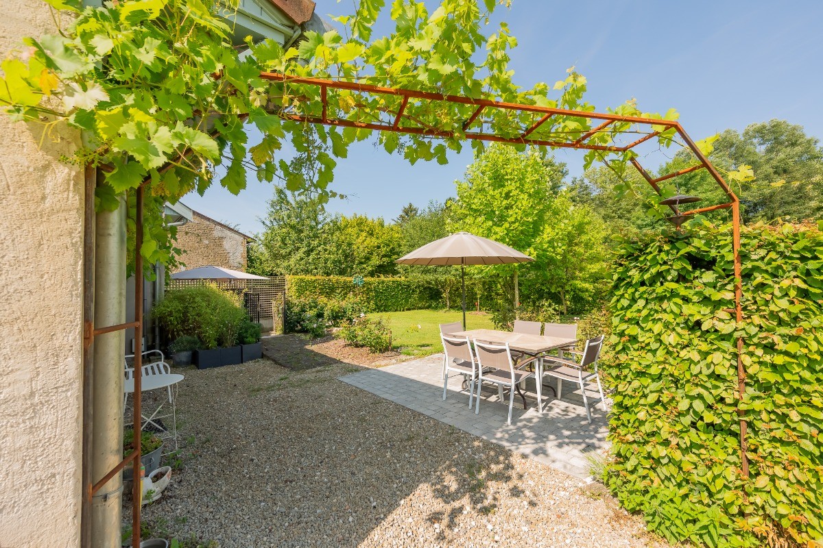 The gite with its private terrace