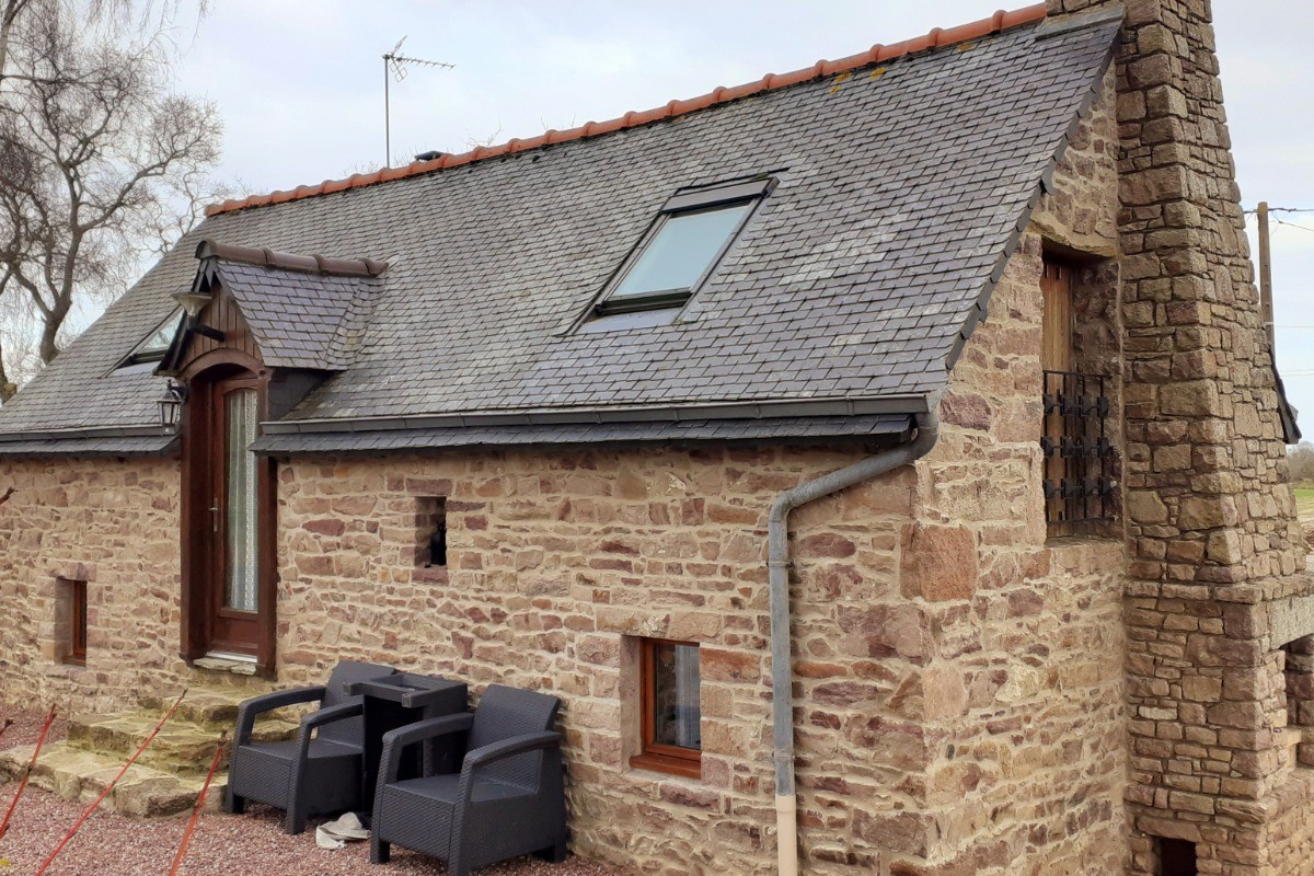 Le Grand, location de vacances Clévacances, espace extérieur