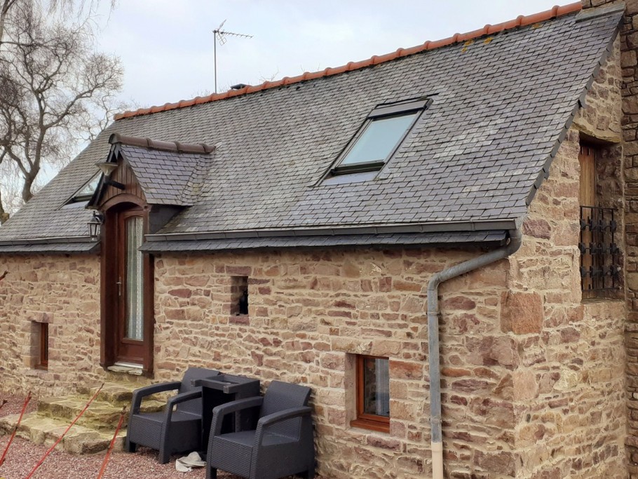 Le Grand, location de vacances Clévacances, espace extérieur