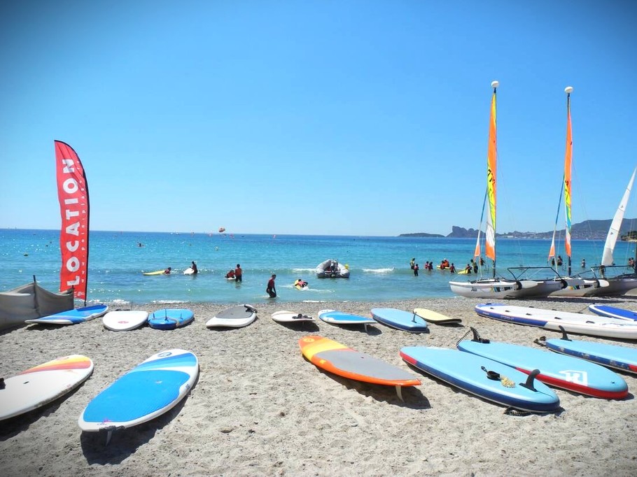 La plage des lecques à 5 minutes de la maison à vélo