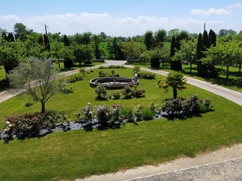 vue sur le jardin