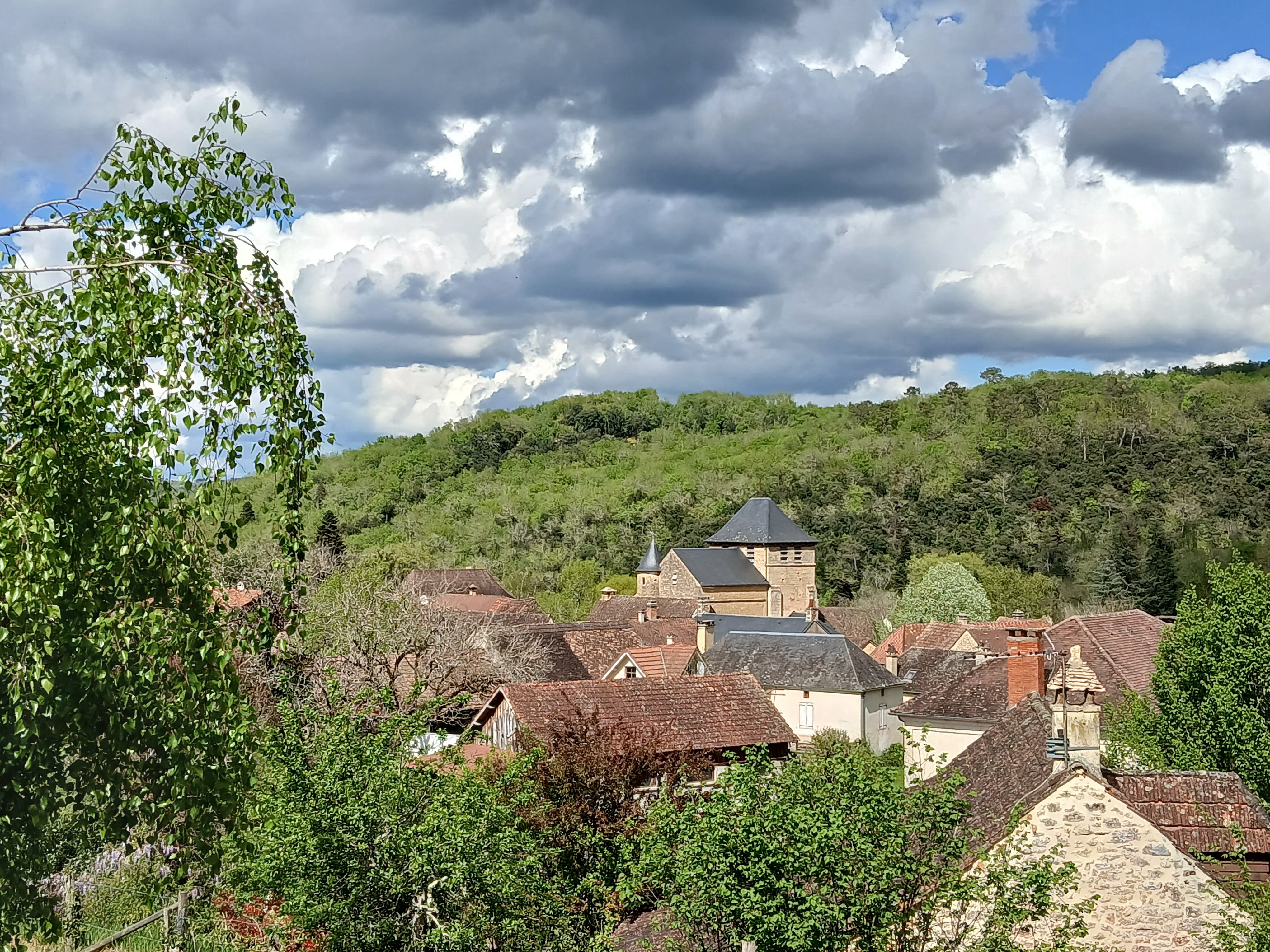 Vue sur le village