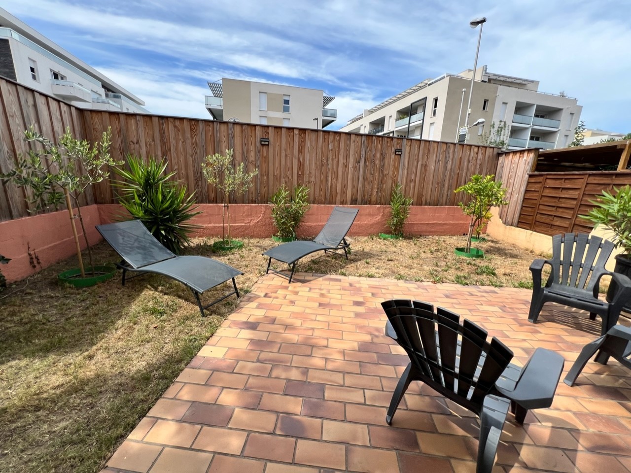 Terrasse arrière