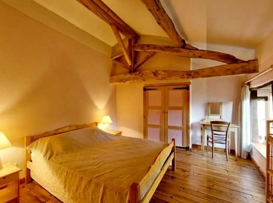La Chambre Lilas du Gîte rural du Domaine de la Loge - lit 160