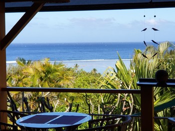 Bungalow Bois avec jacuzzi privatif - Poz Lagon chambre d'hôtes la Saline les bains